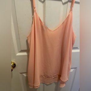 Blush torrid tank top